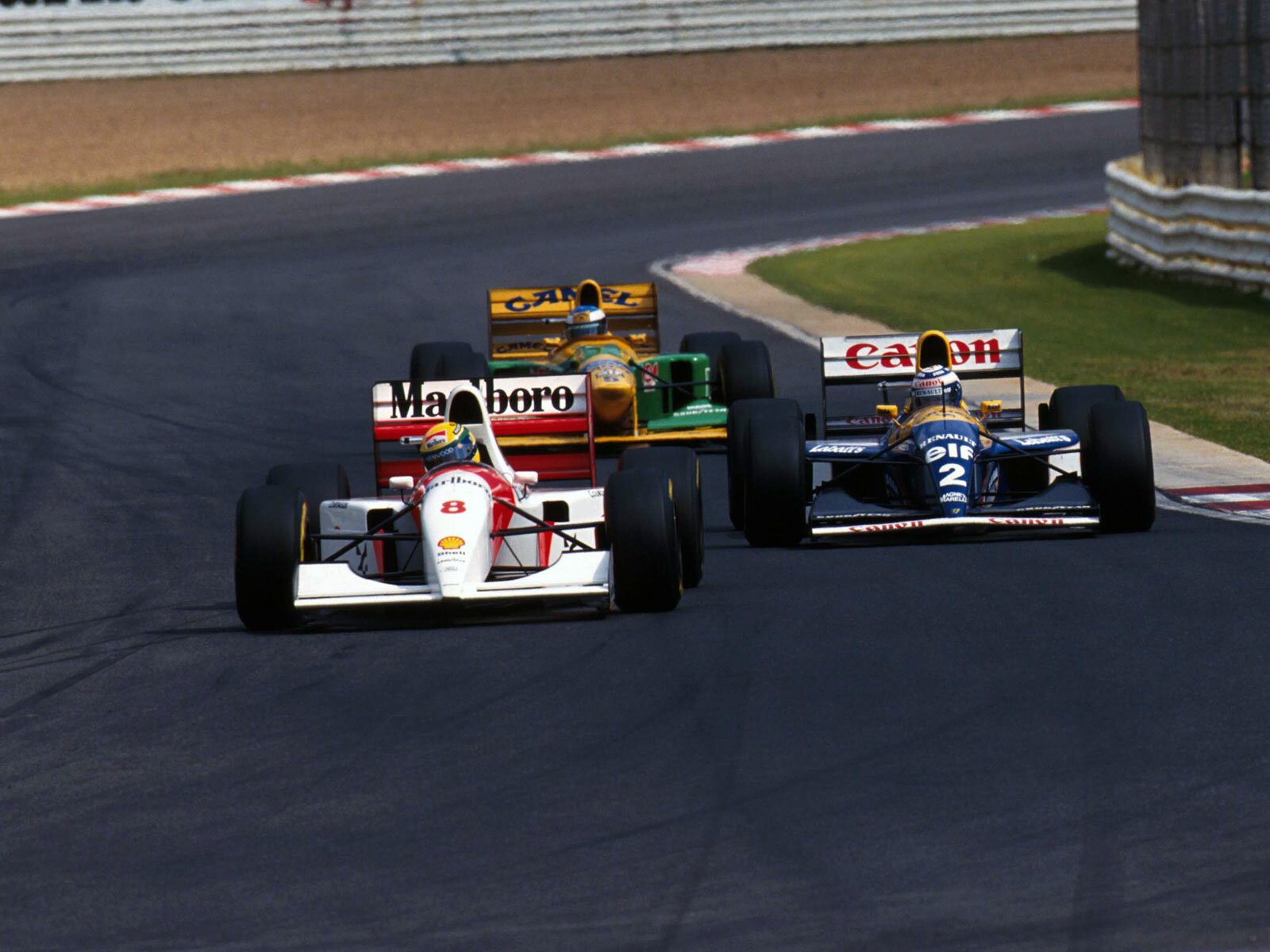 Senna - Prost - Schumacher (Three best drivers ever) 