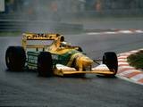 Michael Schumacher (First victory) Benneton Ford GP Belgium Spa-Francorchamps Circuit August 30th 1992 (Wallpaper 1600x1200 pixels)