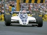 Nelson Piquet (4th Win of GP) Brabham BT49C Ford Cosworth DFV 3.0 V8 GP Argentina - Buenos Aires Circuit April 12th 1981 (Wallpapers 1600x1200 pixels)