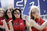 Pit babe F1 wallpaper 2008 (formula 1 girls)