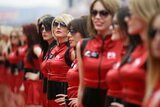 Pit babe F1 wallpaper 2008 (formula 1 girls)
