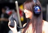 Pit babe F1 wallpaper 2008 (formula 1 girls)
