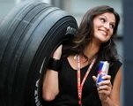 Pit babe F1 wallpaper 2008 (formula 1 girls)
