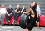 Beautiful Pit babe F1 wallpaper 2008 (formula 1 girls)