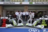 Jenson Button and Rubens Barrichello (Brawn GP). Formula 1 Teams and Drivers. F1 wallpaper 2009 (HIGH RESOLUTION PHOTOS)