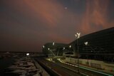 Yas Marina Circuit. Abu Dhabi Grand Prix - Off Track. F1 wallpaper 2009 (Photo Images)