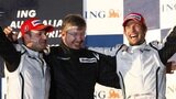 Podium Brawn GP. Australian Grand Prix - Melbourne - Albert Park Circuit - Race. F1 wallpaper 2009 (1600x1200 High-Res Images) Podium Brawn GP. Australian Grand Prix - Melbourne - Albert Park Circuit - Race. F1 wallpaper 2009 (1600x1200 High-Res Images)