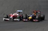 Red Bull and Toyota. Hungaroring Circuit. Hungarian Grand Prix - Race. F1 wallpaper 2009 (Photo Images) Red Bull and Toyota. Hungaroring Circuit. Hungarian Grand Prix - Race. F1 wallpaper 2009 (Photo Images)