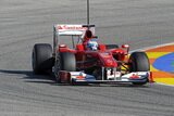 Fernando Alonso, Ferrari F10. Valencia - Tests. F1 wallpaper 2010