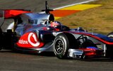 McLaren MP4-25. Valencia - Tests. F1 wallpaper 2010
