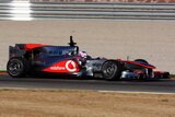 McLaren MP4-25. Valencia - Tests. F1 wallpaper 2010