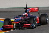 McLaren MP4-25. Valencia - Tests. F1 wallpaper 2010