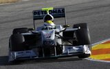 Nico Rosberg Mercedes GP PETRONAS MGP W01. Valencia - Tests. F1 wallpaper 2010 (HIGH RESOLUTION PHOTO)