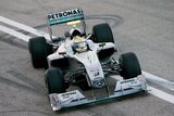 Nico Rosberg Mercedes GP PETRONAS MGP W01. Valencia - Tests. F1 wallpaper 2010 (HIGH RESOLUTION PHOTO)
