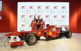Fernando Alonso and Felipe Massa. Presentation Formula 1 2011 Ferrari F150. F1 wallpaper 2011 (HIGH RESOLUTION PHOTO)