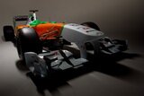 Adrian Sutil and Paul di Resta. Launch Formula 1 Force India VJM04. F1 wallpaper 2011 (HIGH RESOLUTION PHOTO) Adrian Sutil and Paul di Resta. Presentation Formula 1 Force India VJM04. F1 wallpaper 2011 (HD PHOTO)