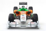 Adrian Sutil and Paul di Resta. Launch Formula 1 Force India VJM04. F1 wallpaper 2011 (HIGH RESOLUTION PHOTO) Adrian Sutil and Paul di Resta. Presentation Formula 1 Force India VJM04. F1 wallpaper 2011 (HD PHOTO)