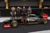Robert Kubica and Vitaly Petrov. Presentation Lotus Renault R31 (Launch). F1 wallpaper 2011 (HI RES Pictures) Robert Kubica and Vitaly Petrov. Presentation Lotus Renault R31. F1 wallpaper 2011 (HIGH RESOLUTION PHOTO)