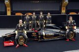 Robert Kubica and Vitaly Petrov. Presentation Lotus Renault R31 (Launch). F1 wallpaper 2011 (HI RES Pictures) Robert Kubica and Vitaly Petrov. Presentation Lotus Renault R31. F1 wallpaper 2011 (HIGH RESOLUTION PHOTO)
