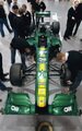 Jarno Trulli and Heikki Kovalainen. Presentation Formula 1 Lotus T128. F1 wallpaper 2011 (HIGH RESOLUTION PHOTO)