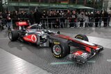 Lewis Hamilton and Jenson Button. Launch Formula 1 2011 Vodafone McLaren Mercedes MP4 26. F1 wallpaper 2011 (HIGH RESOLUTION PHOTO) Lewis Hamilton and Jenson Button. Presentation Formula 1 2011 Vodafone McLaren Mercedes MP4 26. F1 wallpaper 2011 (HIGH RESOLUTION PHOTO)
