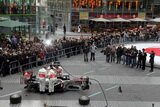 Lewis Hamilton and Jenson Button. Launch Formula 1 2011 Vodafone McLaren Mercedes MP4 26. F1 wallpaper 2011 (HIGH RESOLUTION PHOTO) Lewis Hamilton and Jenson Button. Presentation Formula 1 2011 Vodafone McLaren Mercedes MP4 26. F1 wallpaper 2011 (HIGH RESOLUTION PHOTO)