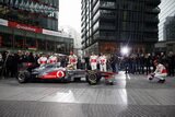 Lewis Hamilton and Jenson Button. Launch Formula 1 2011 Vodafone McLaren Mercedes MP4 26. F1 wallpaper 2011 (HIGH RESOLUTION PHOTO) Lewis Hamilton and Jenson Button. Presentation Formula 1 2011 Vodafone McLaren Mercedes MP4 26. F1 wallpaper 2011 (HIGH RESOLUTION PHOTO)