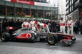 Lewis Hamilton and Jenson Button. Launch Formula 1 2011 Vodafone McLaren Mercedes MP4 26. F1 wallpaper 2011 (HIGH RESOLUTION PHOTO) Lewis Hamilton and Jenson Button. Presentation Formula 1 2011 Vodafone McLaren Mercedes MP4 26. F1 wallpaper 2011 (HIGH RESOLUTION PHOTO)