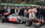 Lewis Hamilton and Jenson Button. Launch Formula 1 2011 Vodafone McLaren Mercedes MP4 26. F1 wallpaper 2011 (HIGH RESOLUTION PHOTO) Lewis Hamilton and Jenson Button. Presentation Formula 1 2011 Vodafone McLaren Mercedes MP4 26. F1 wallpaper 2011 (HIGH RESOLUTION PHOTO)