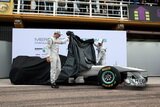 Michael Schumacher and Nico Rosberg. Presentation Formula 1 2011 Mercedes GP PETRONAS MGP W02 (Launch). F1 wallpaper 2011 (HIGH RESOLUTION PHOTO) Michael Schumacher and Nico Rosberg. Presentation Formula 1 2011 Mercedes GP PETRONAS MGP W02. F1 wallpaper 2011 (HIGH RESOLUTION PHOTO)