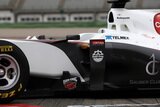 Kamui Kobayashi and Sergio Perez. Presentation Formula 1 Sauber C30. F1 wallpaper 2011 (HD PHOTO)