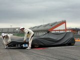 Kamui Kobayashi and Sergio Perez. Presentation Formula 1 Sauber C30. F1 wallpaper 2011 (HD PHOTO)