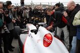 Kamui Kobayashi and Sergio Perez. Presentation Formula 1 Sauber C30. F1 wallpaper 2011 (HD PHOTO)