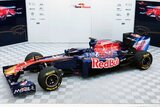 Sebastien Buemi and Jaime Alguersuari. Presentation Formula 1 Toro Rosso STR6. F1 wallpaper 2011 (HD PHOTO)