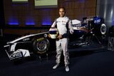 Rubens Barrichello and Pastor Maldonado. Launch Formula 1 Williams FW33. F1 wallpaper 2011 (HIGH RESOLUTION PHOTO) Rubens Barrichello and Pastor Maldonado. Presentation Formula 1 Williams FW33. F1 wallpaper 2011 (HD PHOTO)