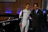 Rubens Barrichello and Pastor Maldonado. Launch Formula 1 Williams FW33. F1 wallpaper 2011 (HIGH RESOLUTION PHOTO) Rubens Barrichello and Pastor Maldonado. Presentation Formula 1 Williams FW33. F1 wallpaper 2011 (HD PHOTO)