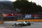 Singapore GP, Marina Bay Street Circuit - Practice. F1 wallpaper 2011 (PHOTO)
