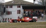 Ferrari Tests On Mugello Circuit. F1 wallpaper 2011 (HIGH RESOLUTION PHOTO)